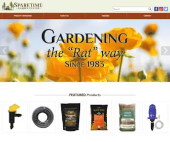 Sparetimegardencenter.com(Nursery & Garden Supply) Screenshot