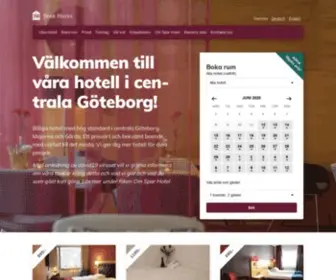 Sparhotel.se(Bra & billiga hotell) Screenshot