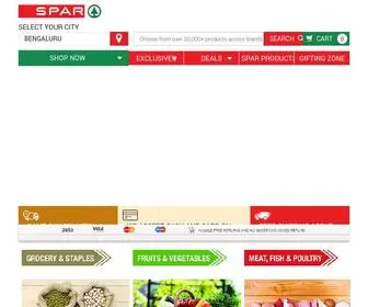Sparindia.com(Online Grocery Shopping & Delivery From India's Top Hypermarket) Screenshot