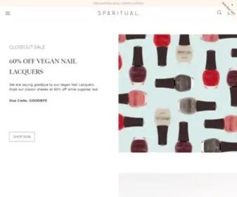 Sparitual.com(SPARITUAL) Screenshot