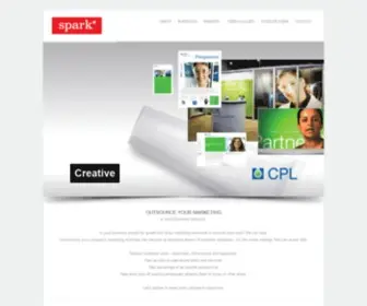 Spark-Creative.ca(SPARK Creative) Screenshot