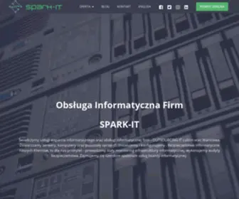 Spark-IT.pl(Spark-IT to Profesjonalne Usługi Informatyczne dla Firm) Screenshot
