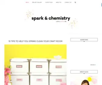 Sparkandchemistry.com(Spark & Chemistry Blog) Screenshot