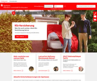 Sparkasse-ALK.de(Sparkasse Attendorn Lennestadt Kirchhundem) Screenshot