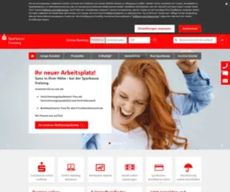 Sparkasse-Freising.de(Sparkasse Freising) Screenshot