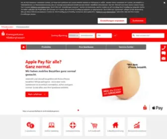 Sparkasse-Hildburghausen.de(Kreissparkasse Hildburghausen) Screenshot