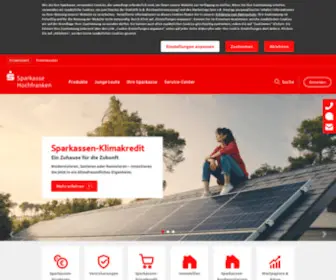 Sparkasse-Hochfranken.de(Sparkasse Hochfranken) Screenshot