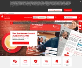 Sparkasse-KA.de(Sparkasse Karlsruhe) Screenshot