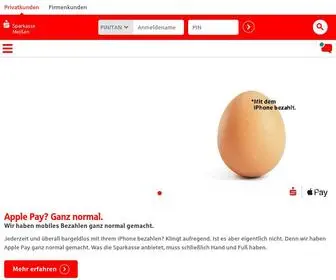 Sparkasse-Meissen.de(Internet-Filiale) Screenshot
