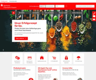 Sparkasse-OPR.de(Sparkasse Ostprignitz) Screenshot