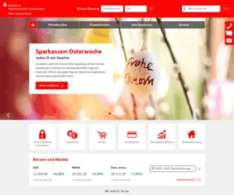 Sparkasse-Radevormwald.de(Sparkasse Radevormwald) Screenshot