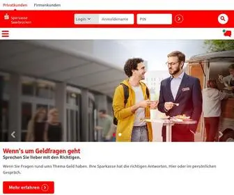 Sparkasse-Saarbruecken.de(Internet-Filiale) Screenshot