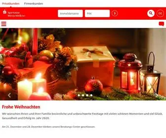 Sparkasse-Werra-Meissner.de(Sparkasse Werra) Screenshot
