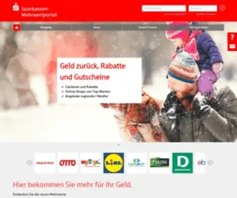 Sparkassen-Mehrwertportal.de(Sparkassen Mehrwertportal) Screenshot