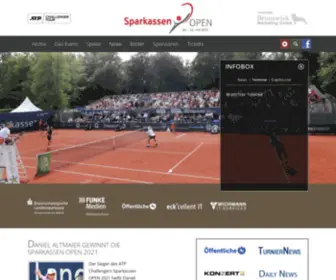 Sparkassen-Open.de(Sparkassen Open) Screenshot