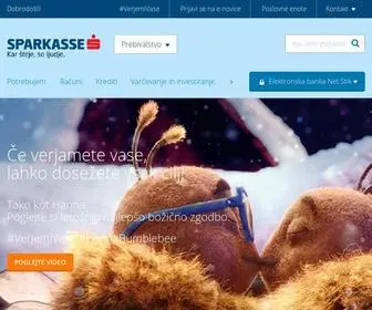 Sparkasse.si(Prebivalstvo) Screenshot