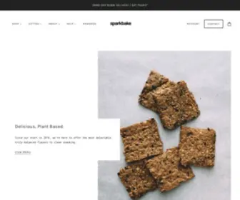 Sparkbake.com(Delicious, Plant Based) Screenshot