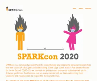 Sparkcon.com(Sparkcon) Screenshot