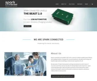 Sparkconnected.com(Wireless Power) Screenshot