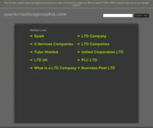 Sparkcreativegroupltd.com(Basic Computer Courses for Everyone) Screenshot