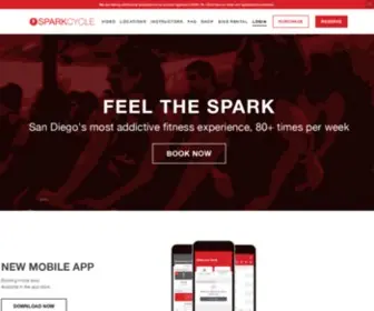 Sparkcycle.com(SPARKCYCLE Indoor Cycling) Screenshot