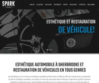 Sparkesthetique.com(Esthétique) Screenshot