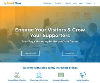 Sparkflow.co(Web Design & Digital Marketing) Screenshot