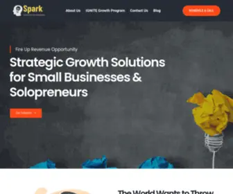 Sparkgrowthstrategies.com(Spark Growth Strategies) Screenshot