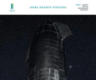 Sparkgv.com(Spark Growth Ventures) Screenshot