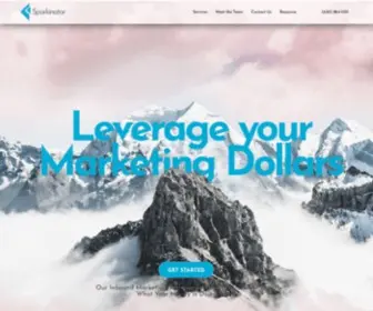 Sparkinator.com(We help companies do online marketing) Screenshot