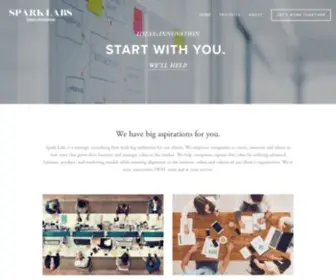 Sparklabsco.com(Spark Labs) Screenshot
