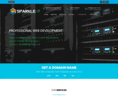 Sparkle-IT.com(Page Redirection) Screenshot