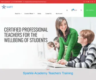 Sparkleacademyteacherstraining.in(Sparkle Academy Teachers Training) Screenshot