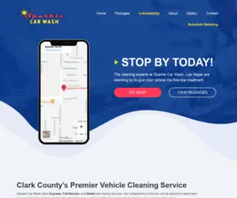 Sparklecarwashlv.com(Sparkle Car Wash) Screenshot