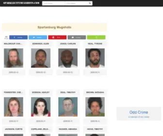 Sparklecitymugshots.com(Spartanburg SC Mugshots/Arrests Page 1) Screenshot