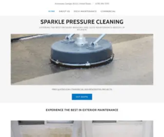 Sparklepressurecleaning.com(Marietta Pressure Washing Company) Screenshot