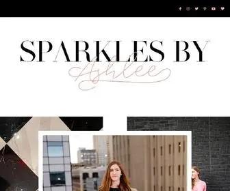 Sparklesbyashlee.com(A Christian lifestyle blog showing you how to shine your light and sparkle for the glory of God) Screenshot