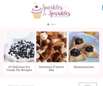 Sparklestosprinkles.com(Sparkles to Sprinkles) Screenshot