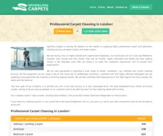 Sparklingcarpets.co.uk(Sparkling Carpets) Screenshot