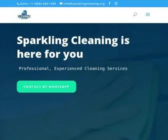 Sparklingcleaning.org(Commercial Building and Office Cleaning) Screenshot