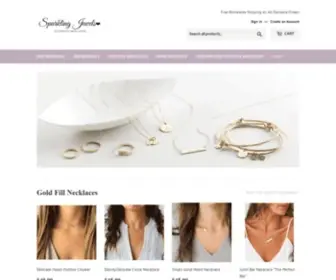 Sparklingjewelss.com(Luxe Rose) Screenshot