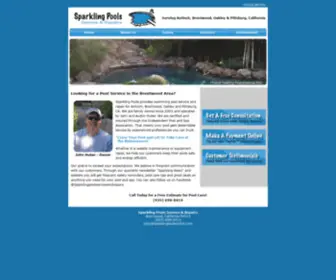Sparklingpoolsonline.com(Sparkling Pools) Screenshot