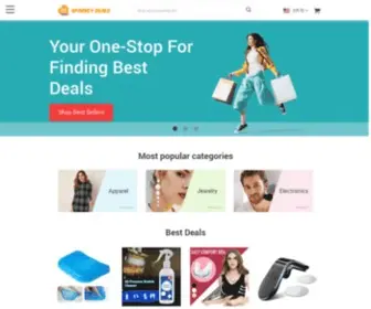 Sparklydealz.com(Online Store With Free Shipping) Screenshot