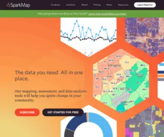 Sparkmap.org(SparkMap) Screenshot