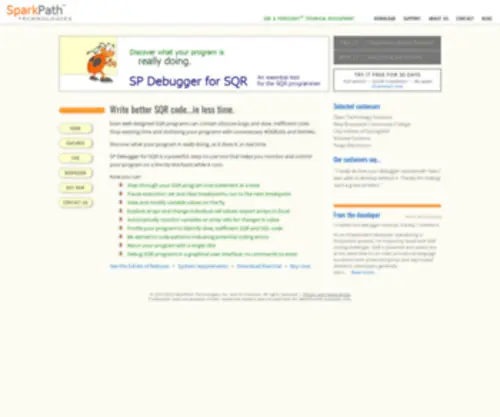 Sparkpath.com(SparkPath Technologies) Screenshot