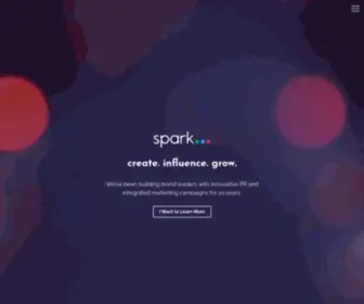 Sparkpr.com(Results Driven PR & Marketing) Screenshot