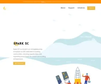 Sparksc.org(Spark SC) Screenshot