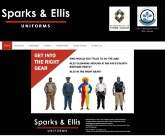 Sparks.co.za(Sparks & Ellis) Screenshot