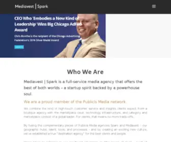 Sparksmg.com(Spark SMG) Screenshot