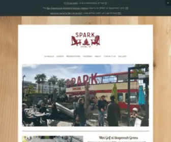 Sparksocialsf.com(SPARK Social SF) Screenshot